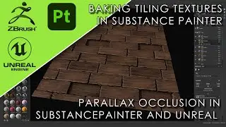 Tiling Textures In Substance Painter Best Practices With Parallax Occlusion In Painter and Unreal