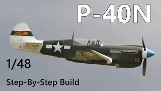 P-40N Warhawk Hasegawa 1/48 Step-by-Step Build Part 4
