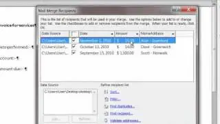 Mail Merge Word 2007 (Word 2010) with Excel - keeping the formatting