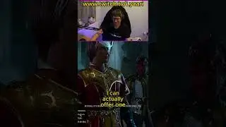 Baldurs Gate 3 - Sacrificing Astarion to Boooal! #shorts  #baldursgate3