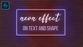 Complete Tutorials on Neon Effects - Adobe Photoshop for Beginners by Viral video boy