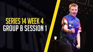 GROUP B HAS LANDED!🎯🛬 | Live Darts |  Series 14  Week 4 | Group B Session 1