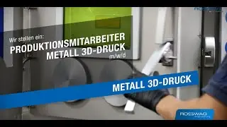 PRODUKTIONSMITARBEITER METALL 3D-DRUCK (m/w/d)