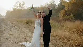 Kourtney + Landon Dochterman Wedding Film | The Midnight Gem, IA