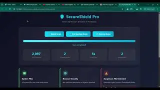 Secure Shield Animation UI in HTML CSS JavaScript | Cyber Login Protection Effect