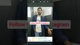 Instagram Unique Text Colour | Tamil | Scroll With Me