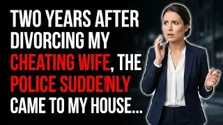 Two years after divorcing my cheating wife, the police suddenly came to my house.. 