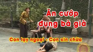 Ăn cướp gặp bà già - con lạy cụ    #phimhay #hai #reviewphim #shorts