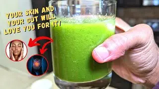 Drink This Daily for HEALTHIER SKIN & GUT HEALTH! 💚 | Kiwi Celery Juice Recipe
