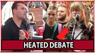 Charlie Kirk SCHOOLS Radical 'Transsexual' Activist and Leaves Room SPEECHLESS