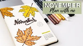 Plan With Me | November 2020 Bullet Journal Setup
