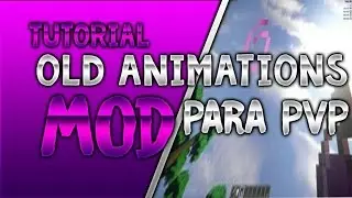 COMO INSTALAR EL OLD ANIMATIONS MOD | 1.8 | FACIL EN ESPAÑOL