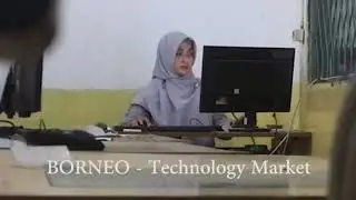 Borneo Technology Market  Operator Girl