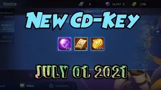 New CD-Key - July 01, 2021 | MLA Gameplay