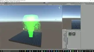 Toxic geyser with animation.