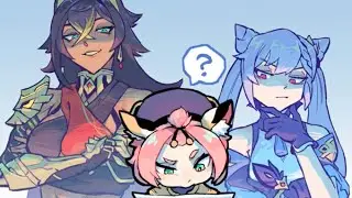Spot the Fake Cat Girl (Genshin Impact)