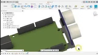 Fusion 360. Держатель для дальномера.