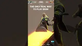 THE ONLY REAL WAY TO PLAY BRIMSTONE #valorant #brimstone #valorantclips #valorantmontage