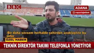 Röportaj Adam  Adanalı Teknik Direktörün Ceza İsyanı