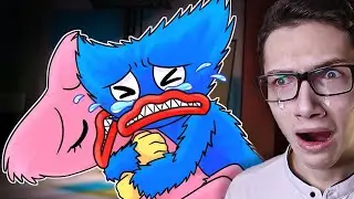 ОЧЕНЬ ГРУСТНО ХАГИ ВАГИ 😭 ГРУСТНЫЕ МУЛЬТЫ POPPY PLAYTIME! КИСИ МИСИ и ХАГИ ВАГИ Мульт Пародия!