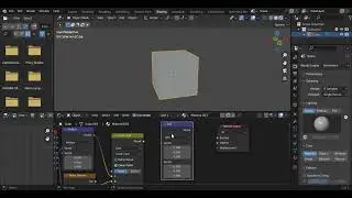 Blender. Облако в Shading.
