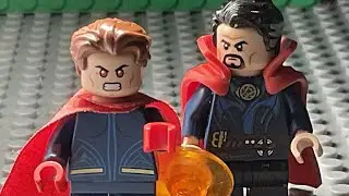 Homelander vs Doctor strange Fight Scene But In LEGO