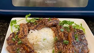 The Best Honey Teriyaki & Toasted Sesame... Beef SHORTRIBS!! Indoor Smokeless Grilling at its Finest