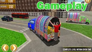 pak van driver 2k20 gameplay || pakistani simulator games || pakistani android games 2021