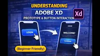 Understanding Adobe XD Prototype & Button Interaction (Beginner Friendly)