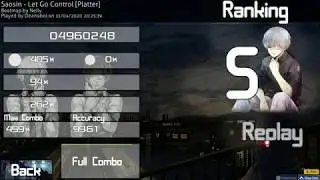 OSU! Let go Control (CTB) Top #10,000
