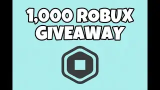 1000 Robux Giveaway!