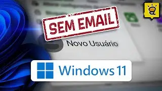 COMO CRIAR um NOVO USUÁRIO Local no WINDOWS 11 sem precisar ter uma conta de e mail na Microsoft