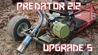 Predator 212 Hemi Go Kart Performance Upgrades (Little Red)