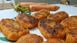 Постные Морковные Котлеты ☆ Сочно, Вкусно и Полезно!