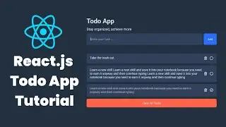 React.js Todo App Tutorial – Build & Deploy a Task Manager [Full Guide]
