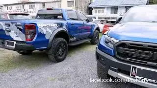 Po-40 : Remote Control Auto Side Mirror : Ford Ranger Raptor 2018