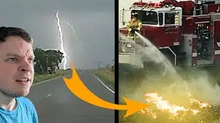 This BOLT started a WILDFIRE!