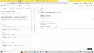844. Backspace String Compare #java #javainterviewquestions