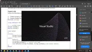 Working with classes and functions C++