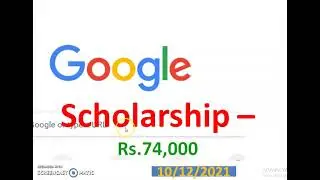 Google Scholarship | Google |Women scholarship | Girls google scholarship| Student scholarship| Asia