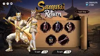 Blood Moon bundle return confirm date | New Event Free Fire Bangladesh Server | FF new event 