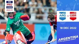 FIH Hockey Pro League 2022-23: Argentina vs Great Britain (Men, Game 2) - Highlights