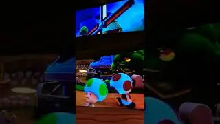 Eating at Kinopio's Cafe, Super Nintendo World