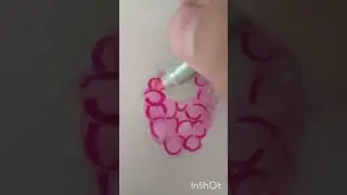 Как нарисовать малину