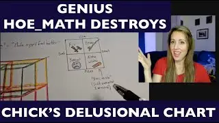 Woman "SOLVES DATING"? Modern Women ALL think they DESERVE a 10! Reaction to Hoe_Math DESTROYING her