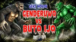 HORROR CARTOON ANIMATION | BUTO IJO VS GENDERUWO #21