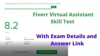 fiverr virtual assistant skills test answers 2022