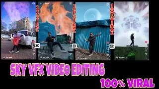 How To Edit Sky Vfx Video Editing |Sky Video Vfx Video Kaise Banaye