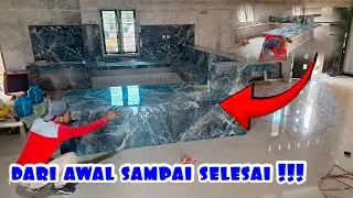 tutorial pemasangan granite mini bar... #seputarbangunan