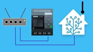 Temperatura de Home Assistant a Siemens LOGO! via Modbus tcp